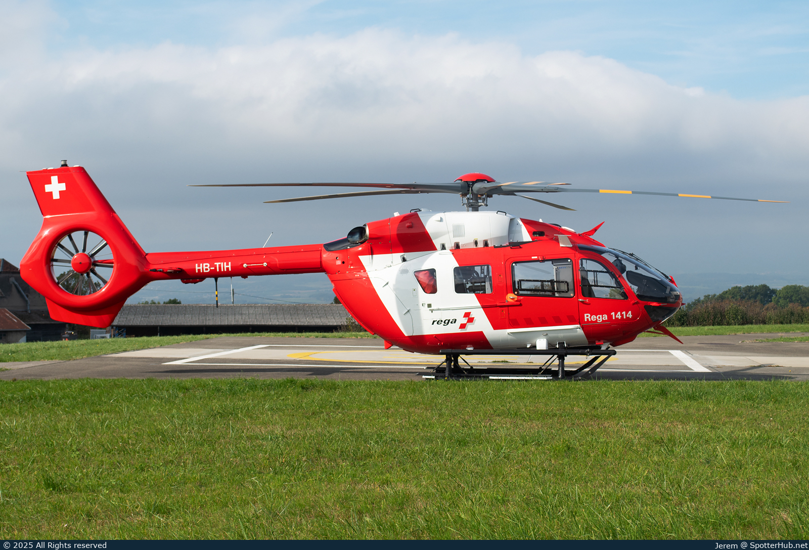 Photo of HB-TIH - Airbus Helicopters H145 operated by Rega Swiss Air-Rescue