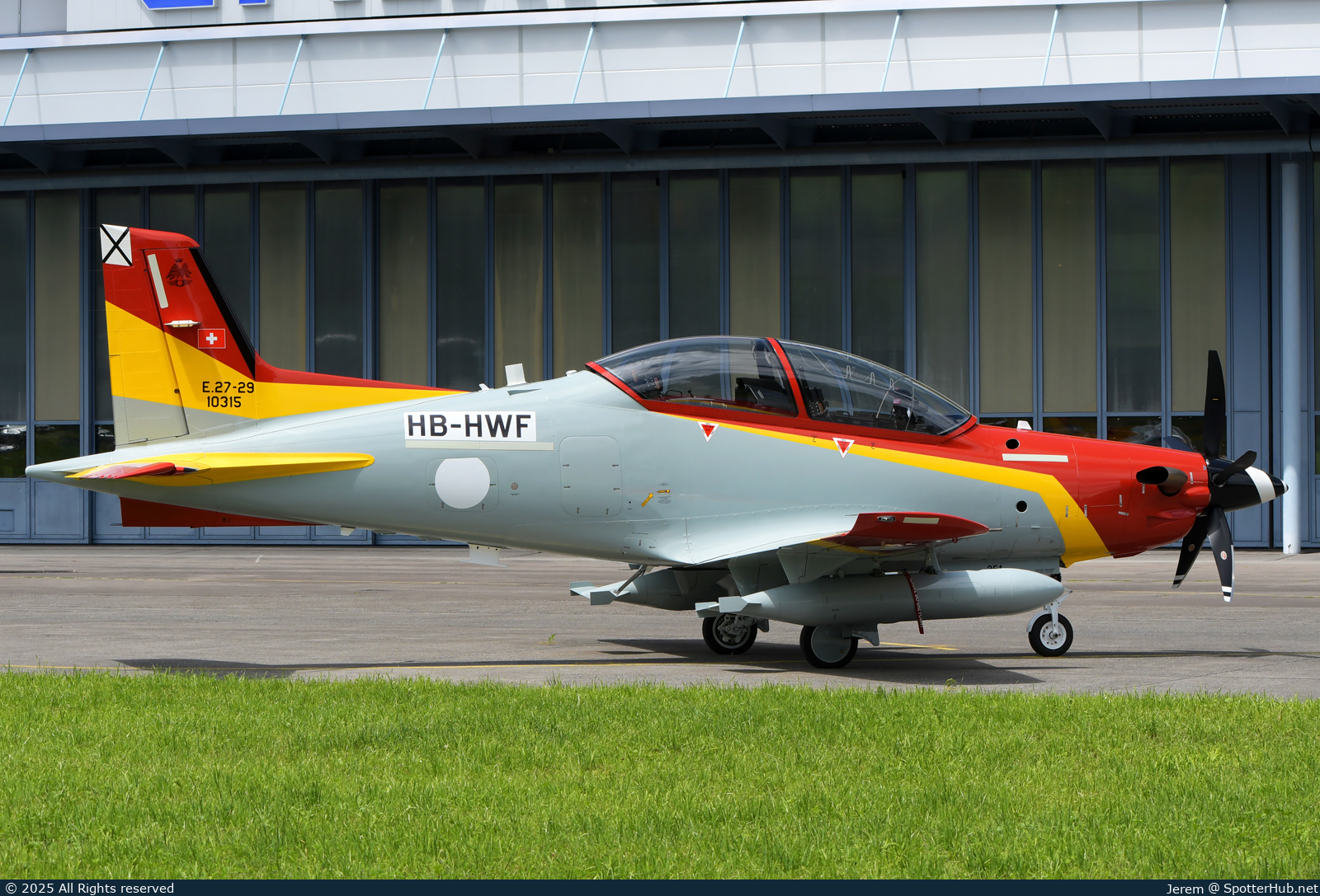 Photo of HB-HWF - Pilatus PC-21 operated by Spanish Air Force