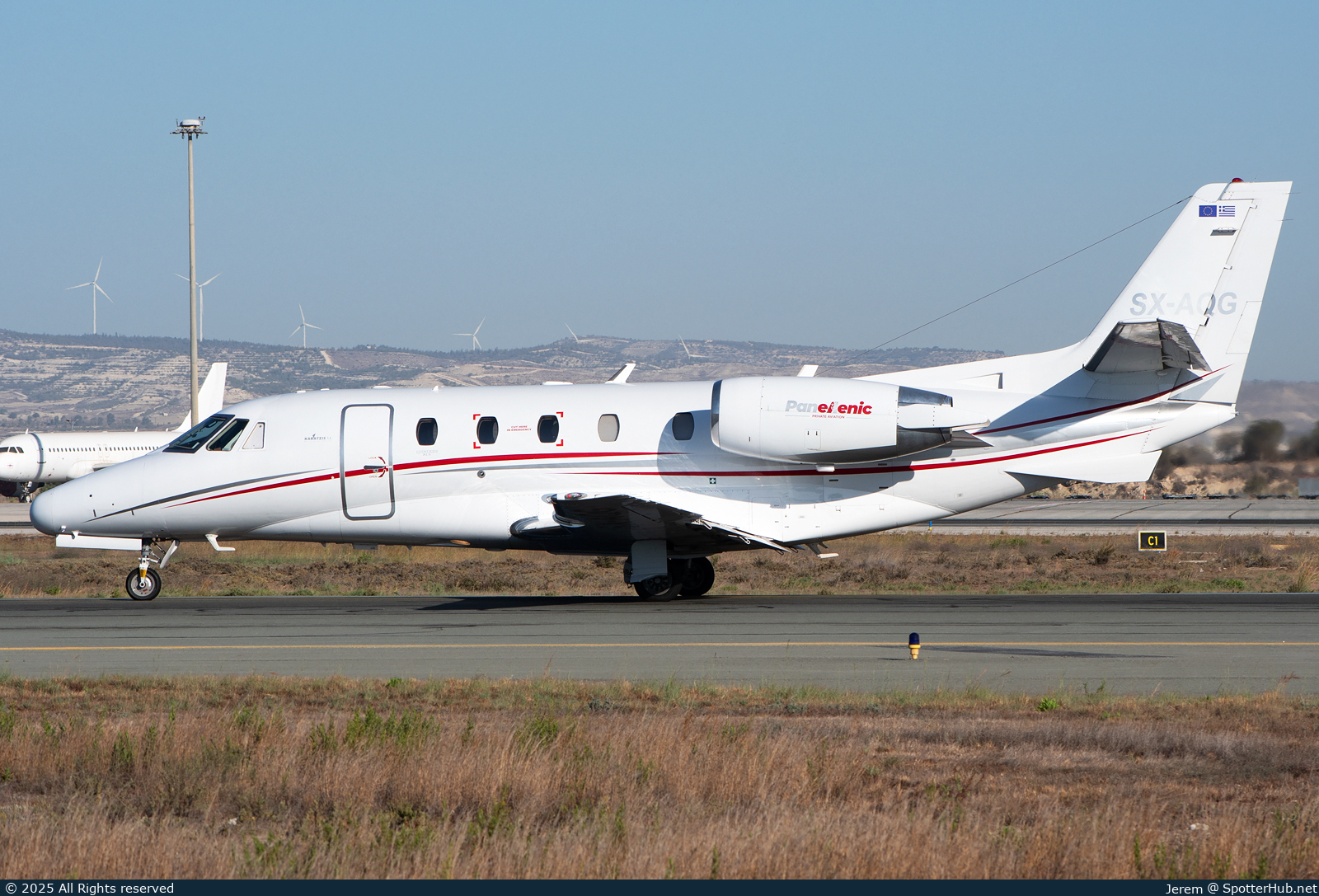 Photo of SX-AQG - Cessna 560XL Citation XLS operated by Panellenic Airlines