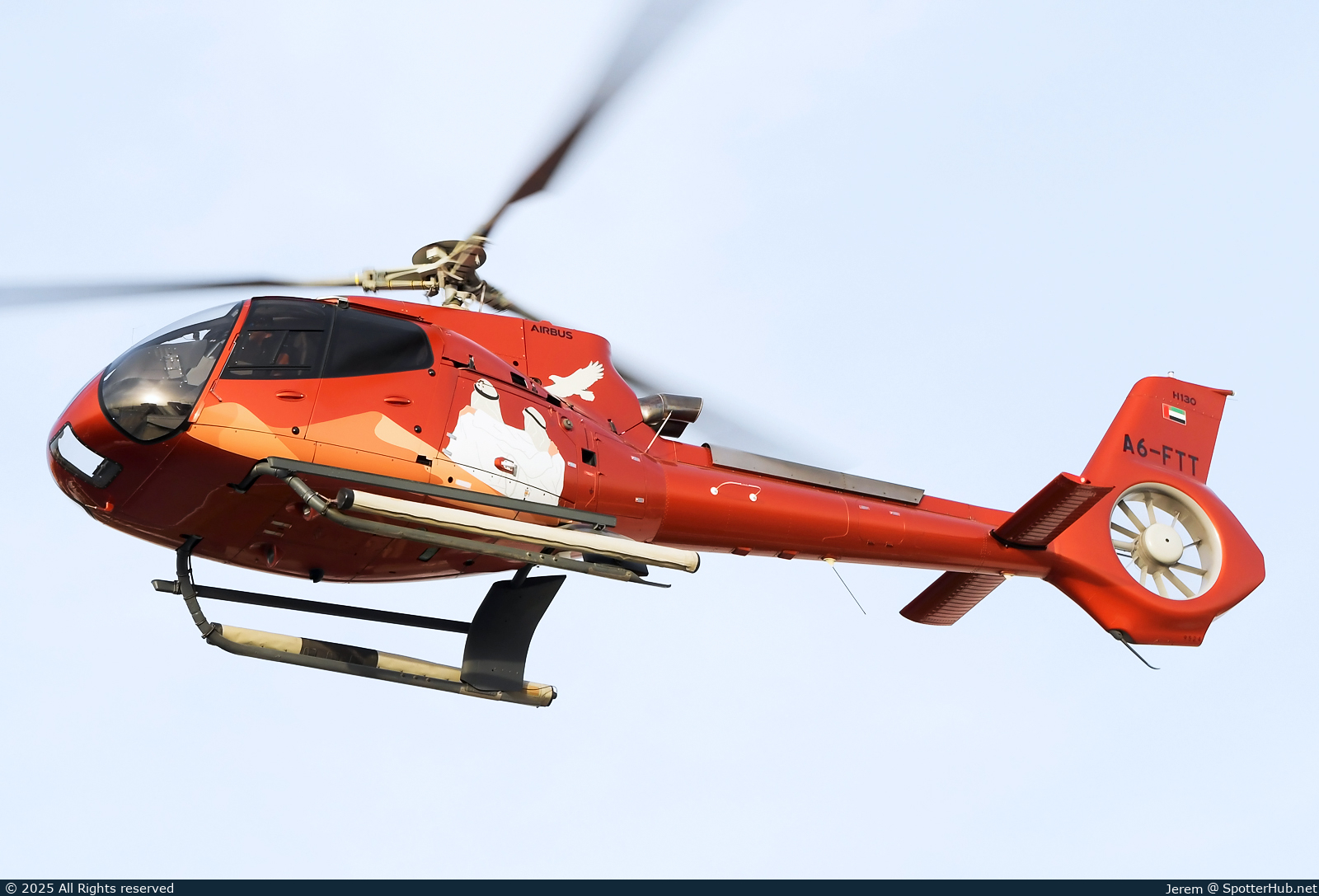 Photo of A6-FTT - Airbus Helicopters H130 operated by Falcon Aviation Services