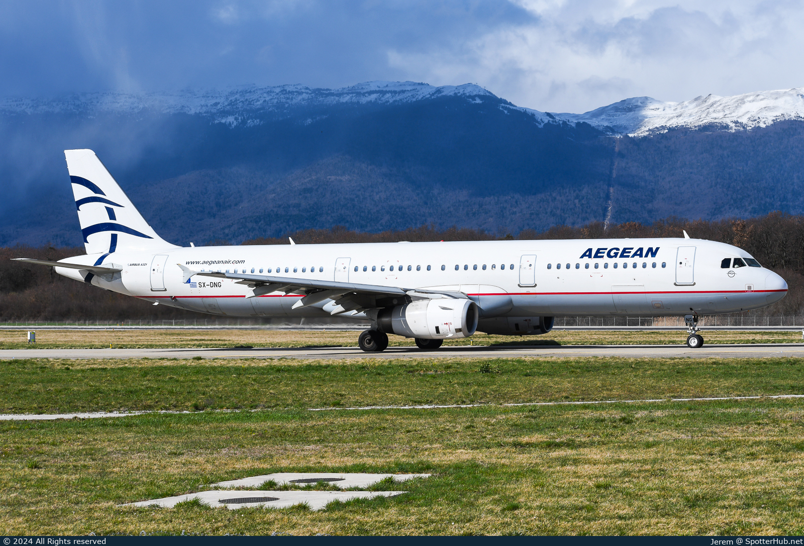Photo of SX-DNG - Airbus A321-231 operated by Aegean Airlines