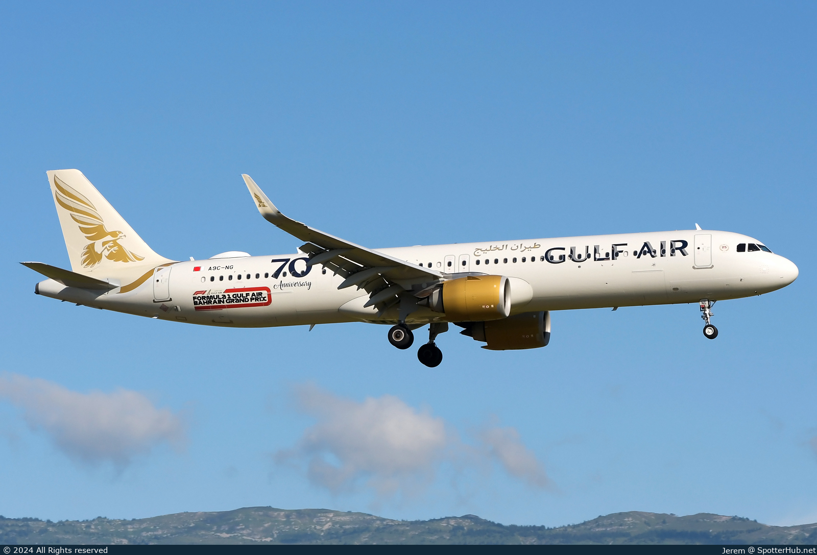 Photo of A9C-NG - Airbus A321-253NX operated by Gulf Air