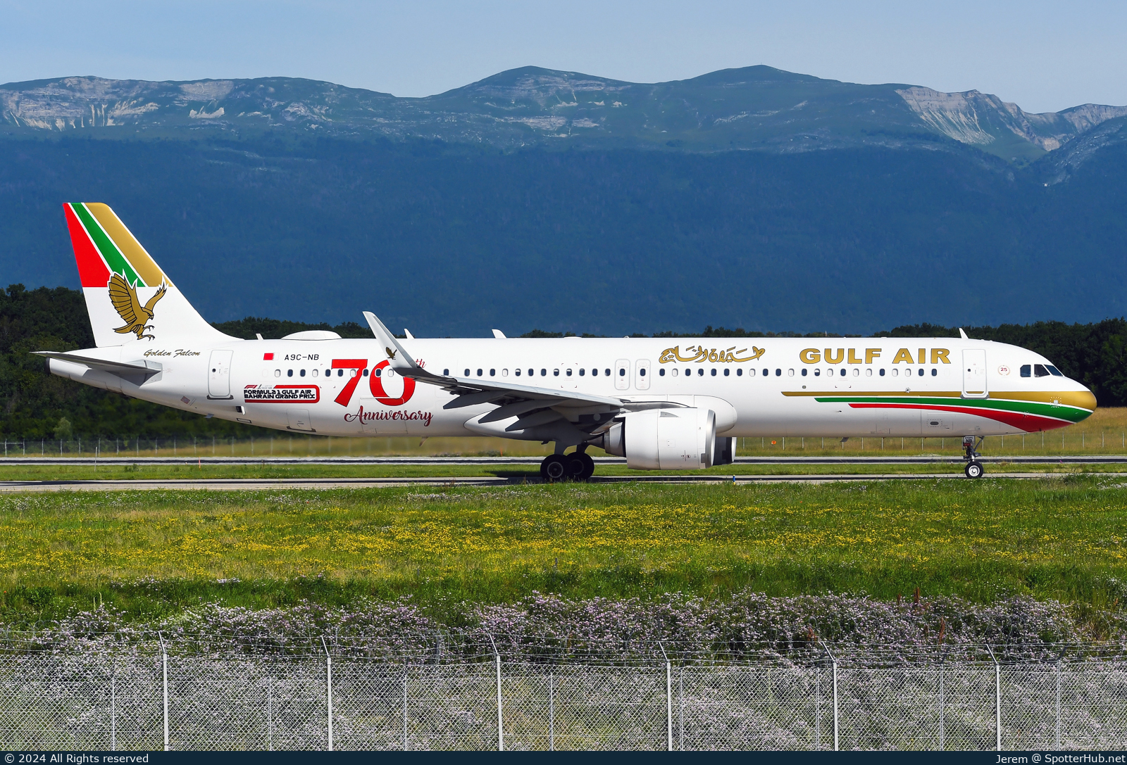 Photo of A9C-NB - Airbus A321-253NX operated by Gulf Air
