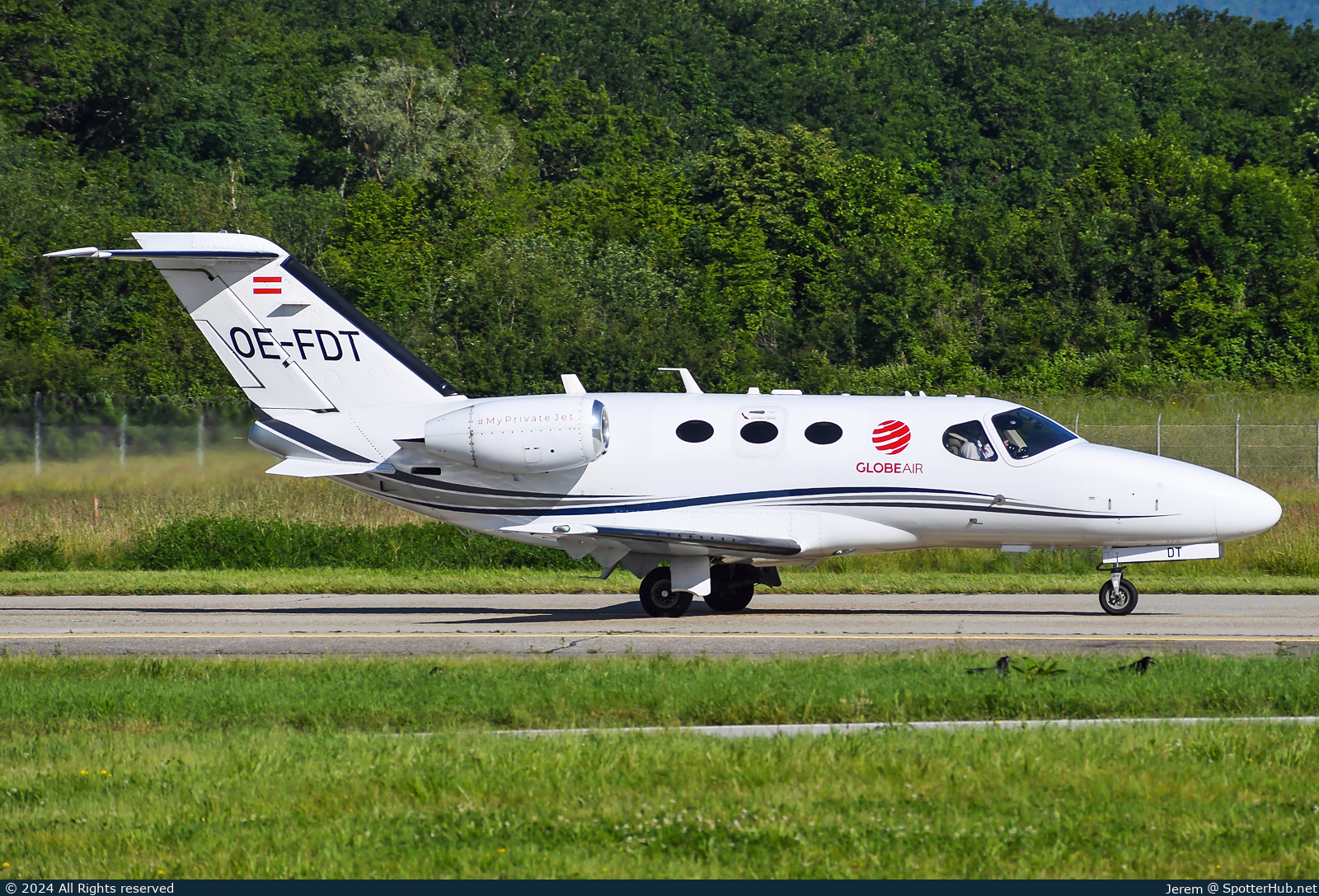 Photo of OE-FDT - Cessna 510 Citation Mustang operated by GlobeAir