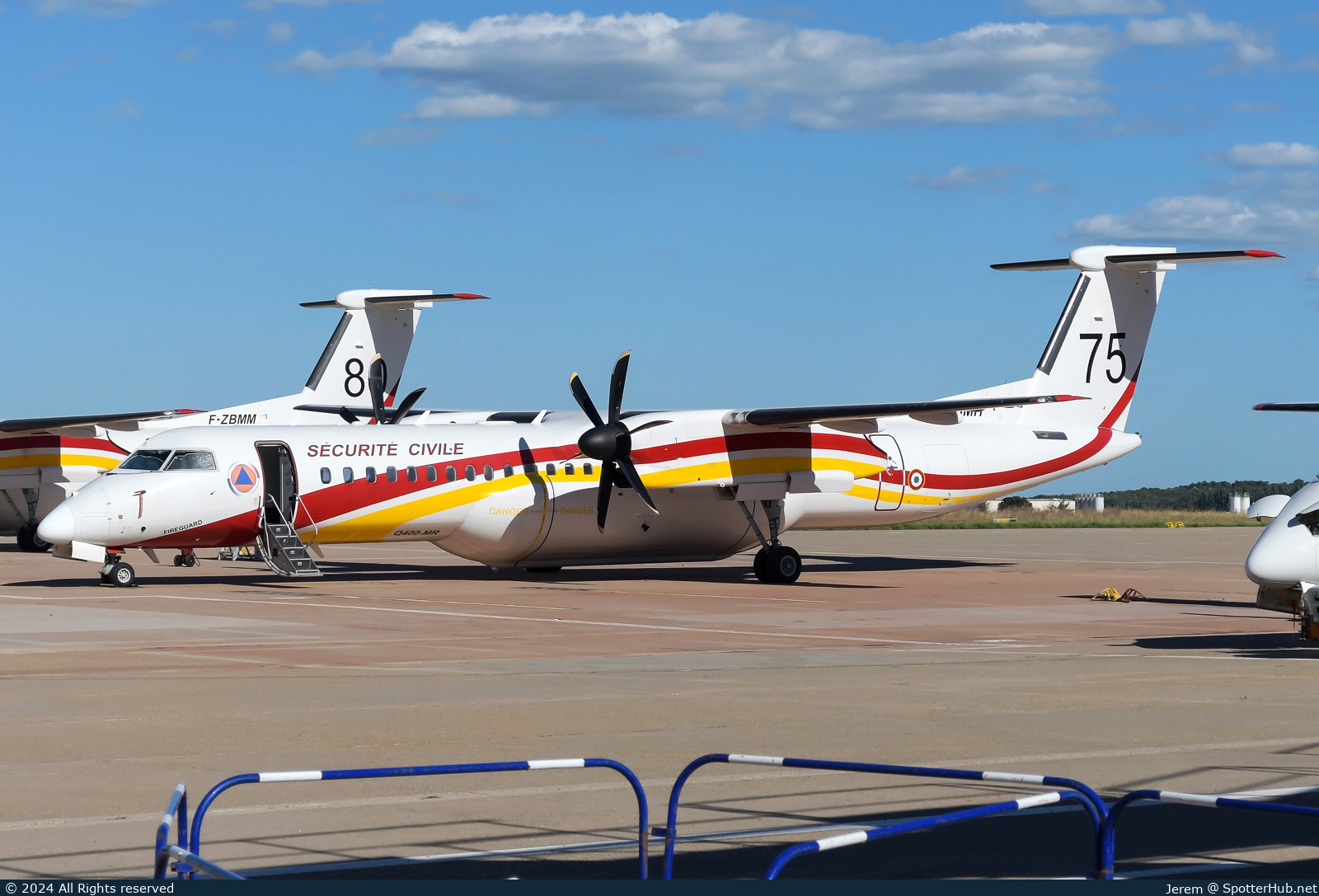 Photo of F-ZBMH - Bombardier DHC-8-402 Dash 8 Q400 MR operated by French Ministry of the Interior - Sécurité Civile