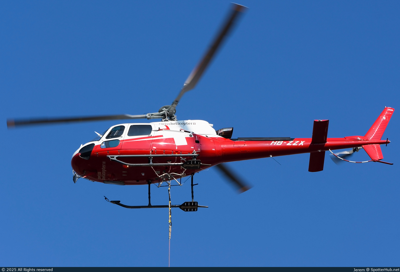 Photo of HB-ZZX - Airbus Helicopters H125 operated by Swiss Helicopter