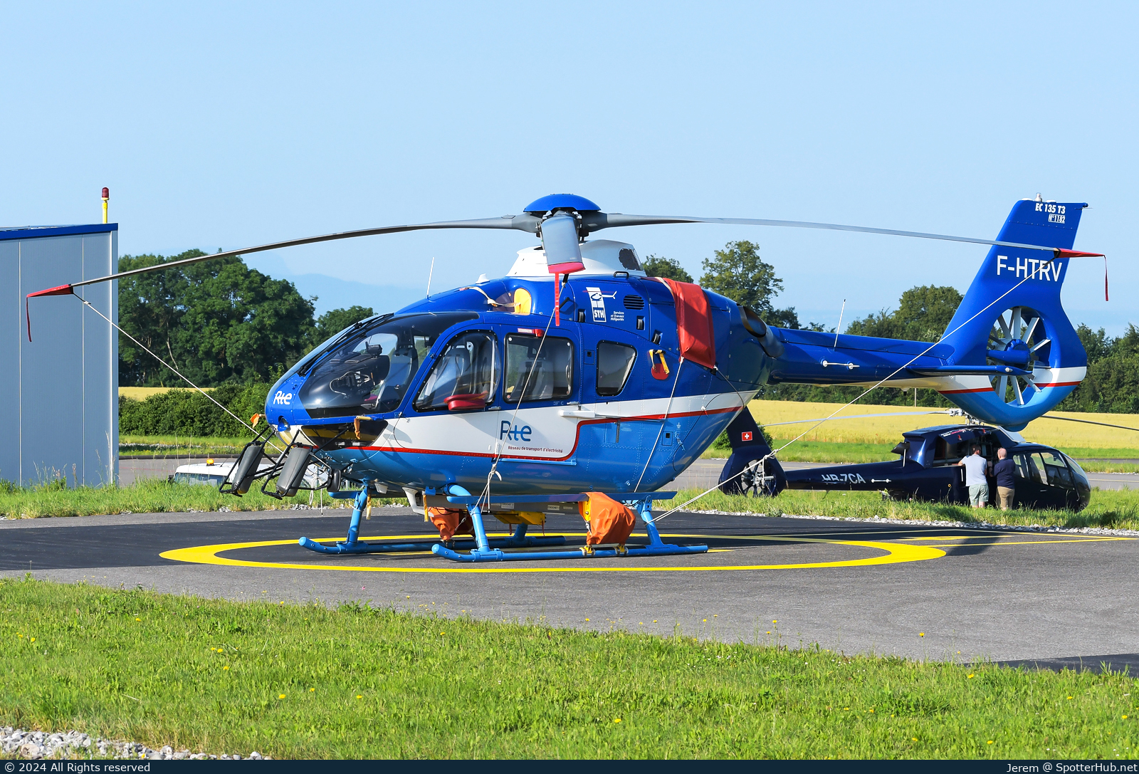 Photo of F-HTRV - Eurocopter EC135 T3 operated by Réseau de Transport d'Électricité