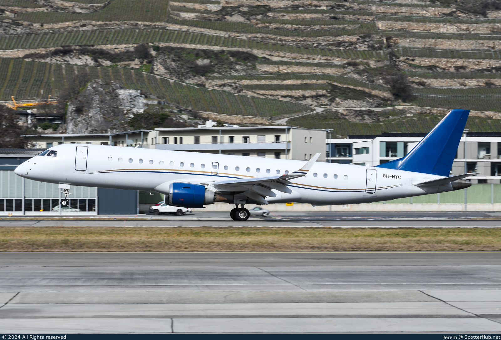 Photo of 9H-NYC - Embraer Lineage 1000 operated by AirX Charter