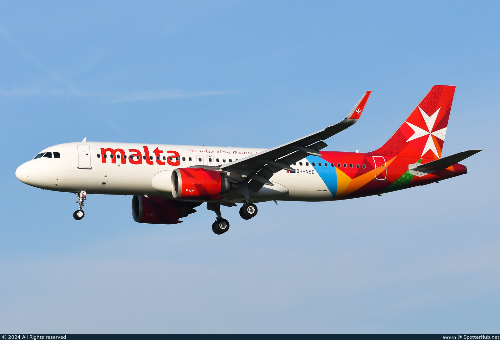 Photo of 9H-NED - Airbus A320-251N operated by KM Malta Airlines