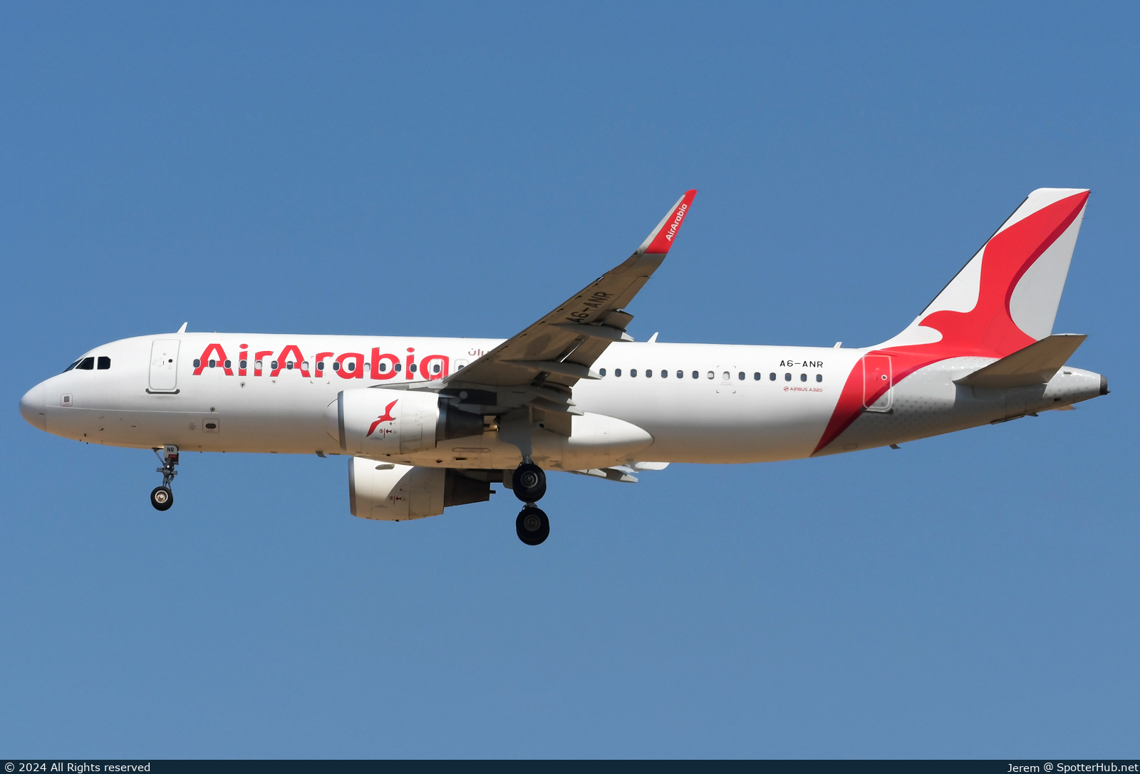 Photo of A6-ANR - Airbus A320-214 operated by Air Arabia