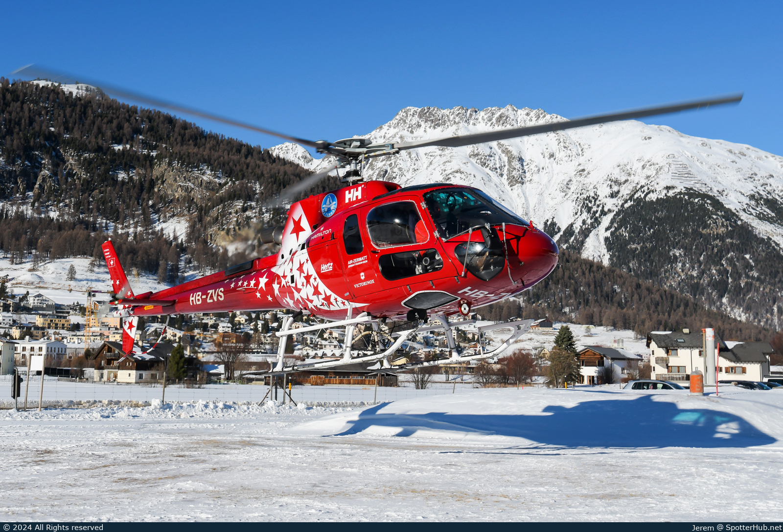 Photo of HB-ZVS - Airbus Helicopters H125 operated by Air Zermatt