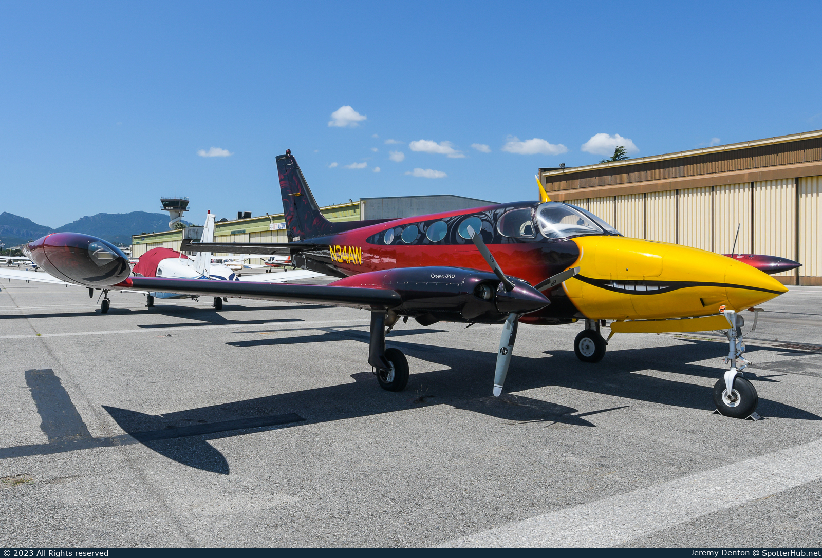 Photo of N34AW - Cessna 340A operated by Private
