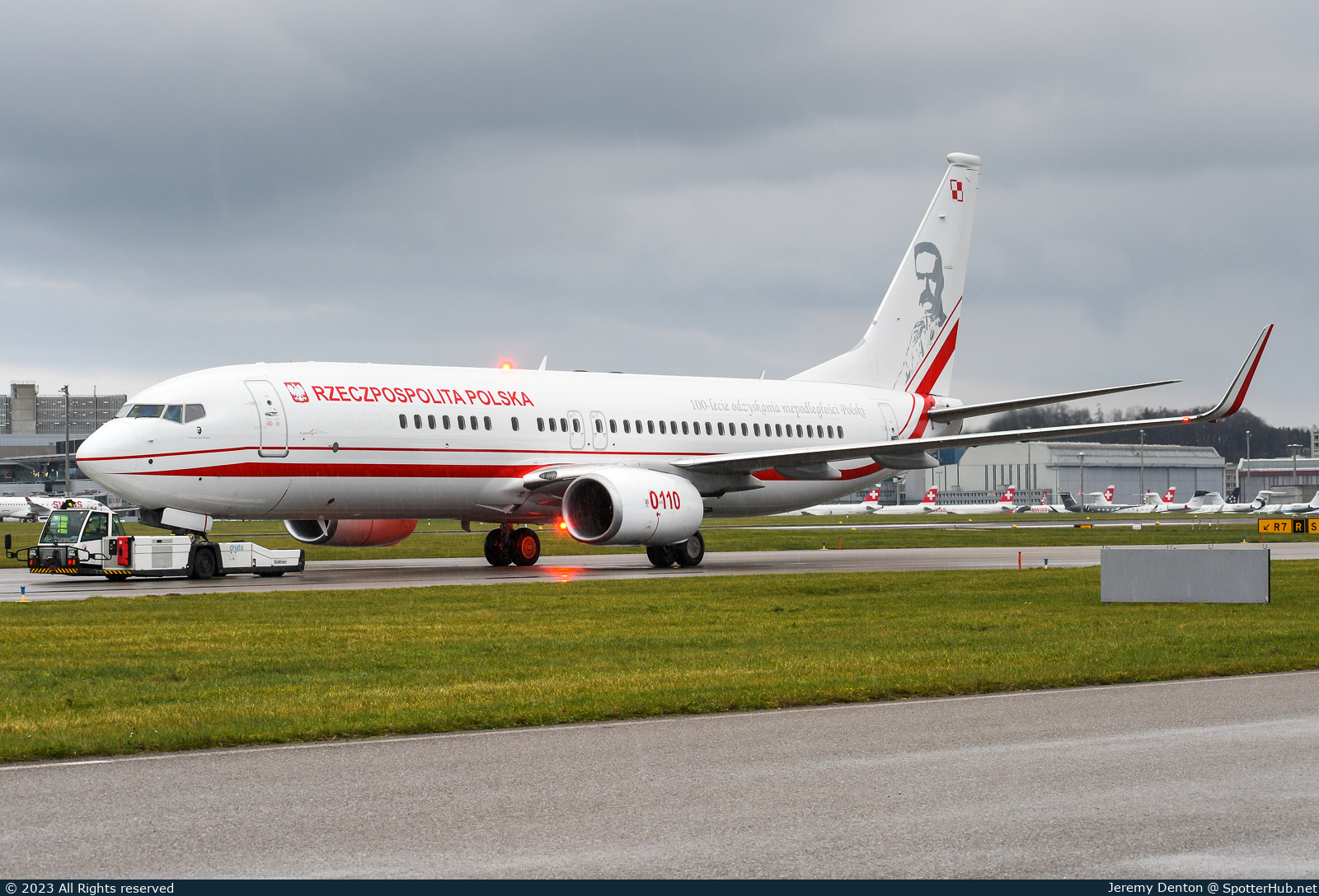 Photo of 0110 - Boeing 737-86X operated by Polish Air Force
