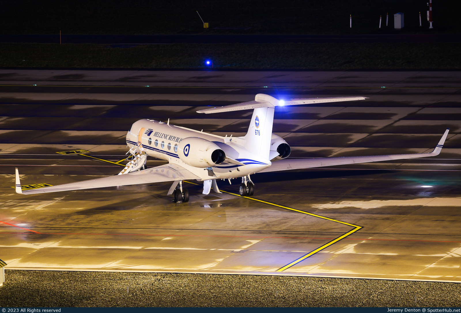 Photo of 678 - Gulfstream GV operated by Hellenic Air Force