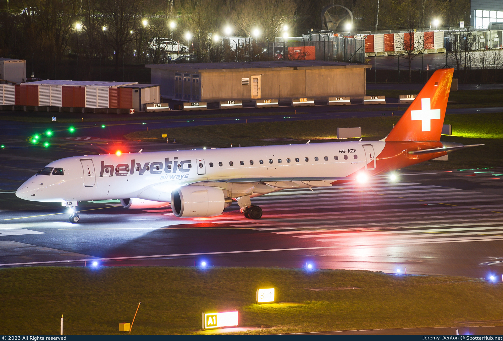 Photo of HB-AZF - Embraer ERJ-190-E2 operated by Helvetic Airways