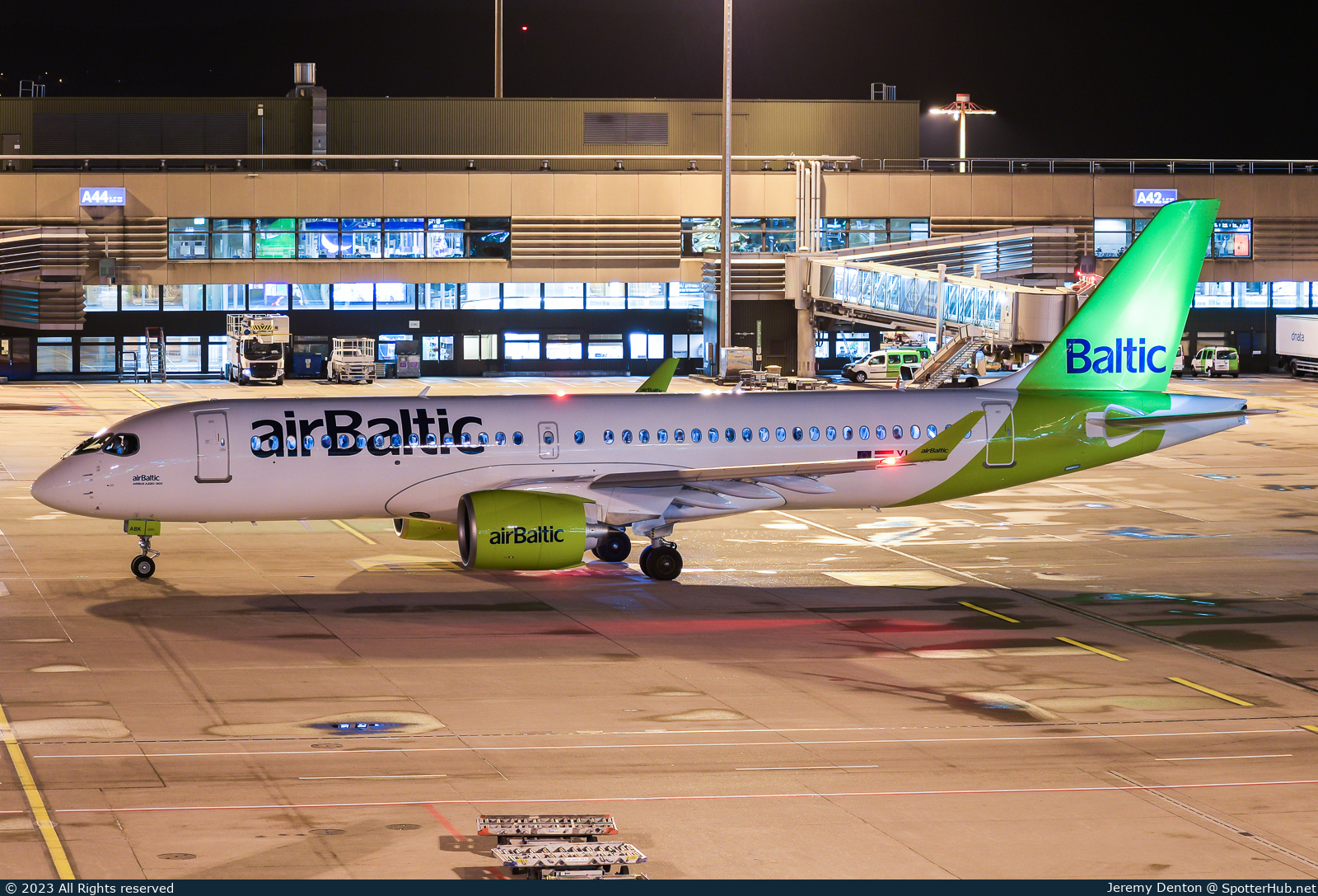 Photo of YL-ABK - Airbus A220-300 operated by airBaltic