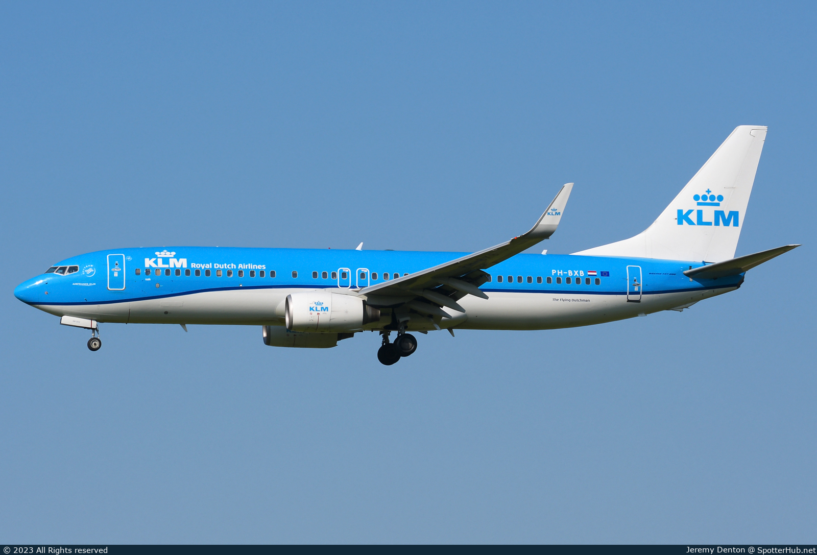 Photo of PH-BXB - Boeing 737-8K2 operated by KLM Royal Dutch Airlines