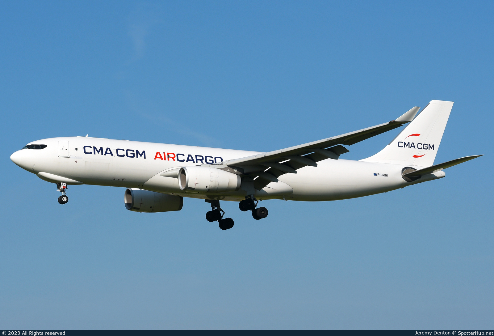 Photo of F-HMRH - Airbus A330-243F operated by CMA CGM Air Cargo