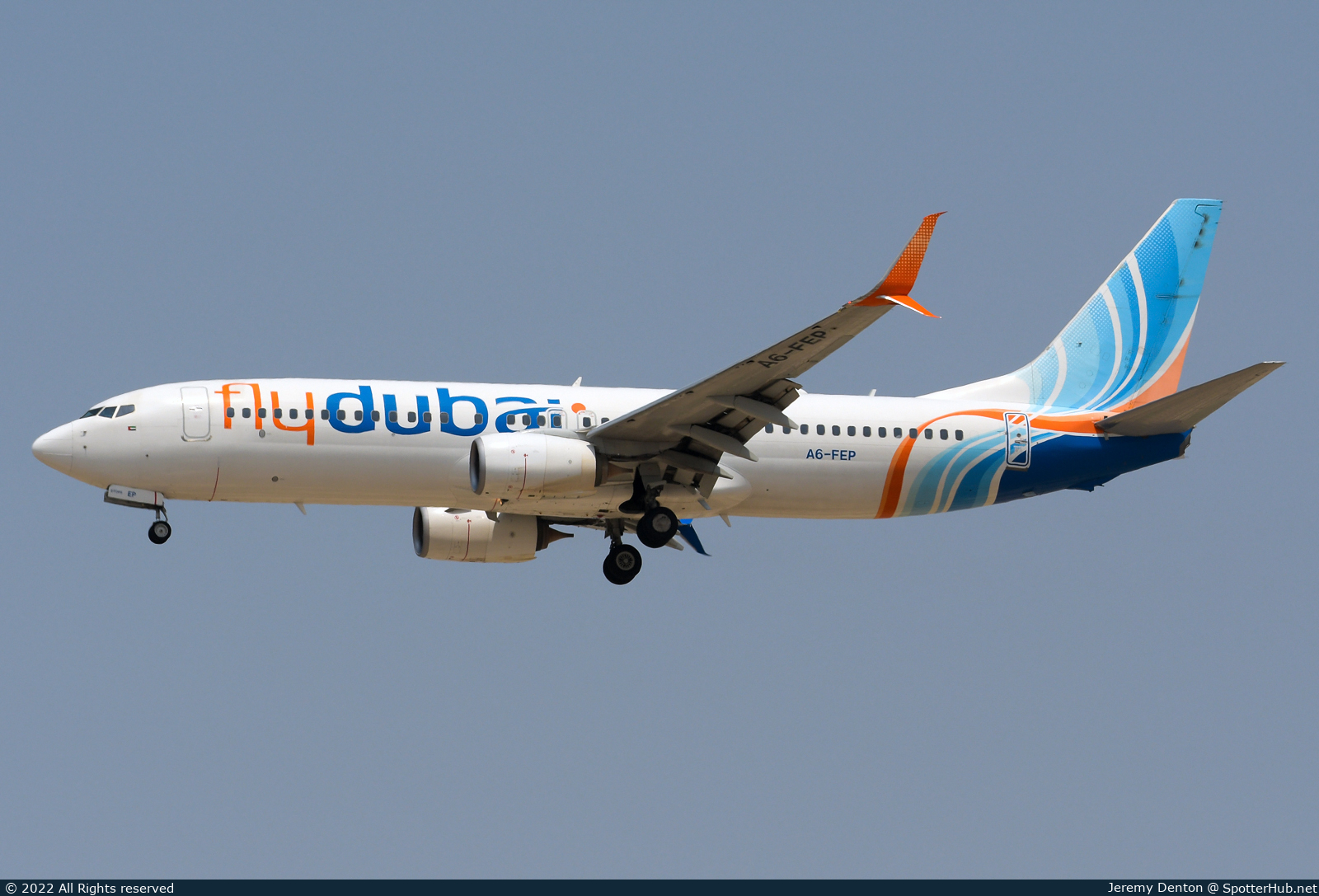 Photo of A6-FEP - Boeing 737-8KN operated by flydubai