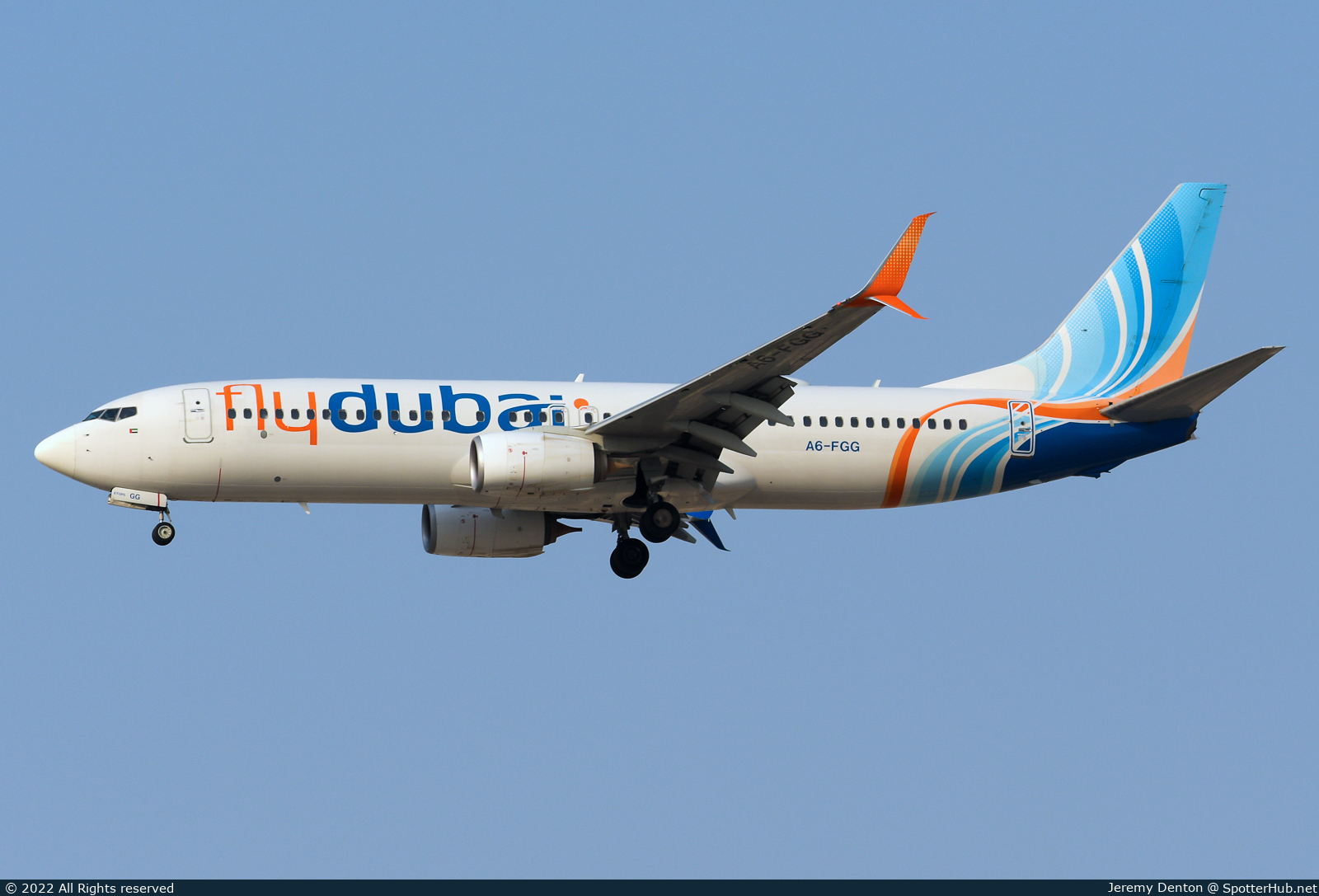 Photo of A6-FGG - Boeing 737-8KN operated by flydubai
