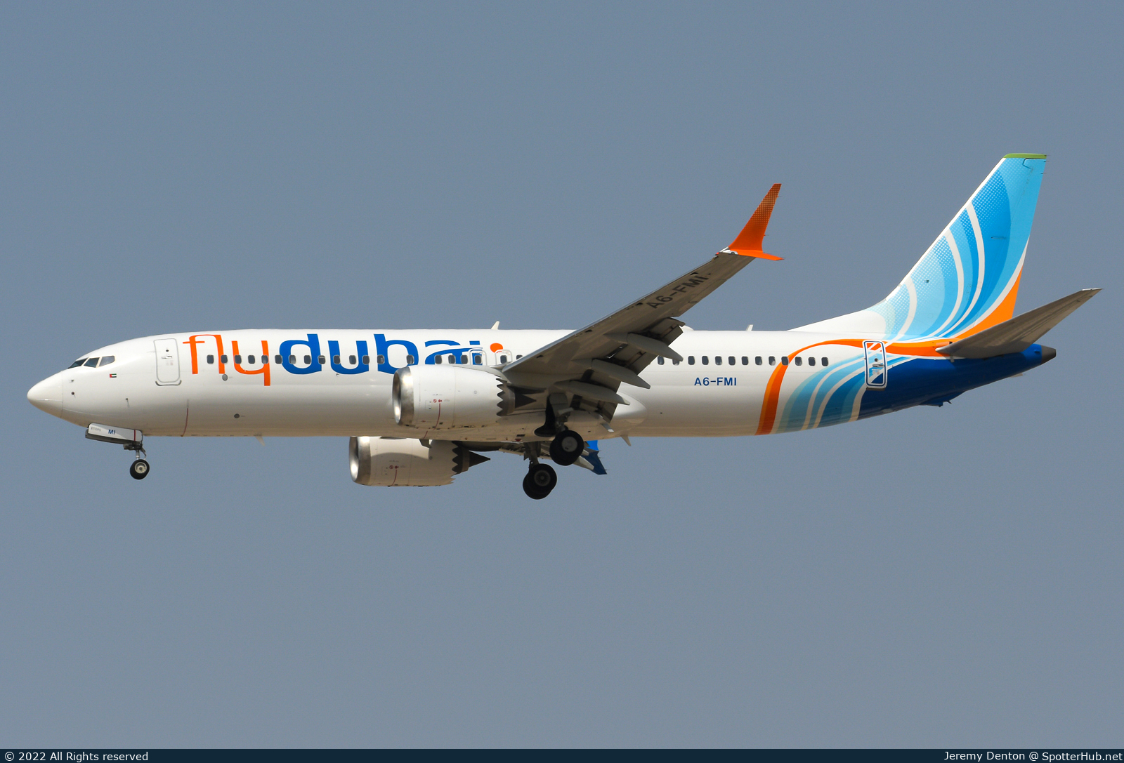 Photo of A6-FMI - Boeing 737 MAX 8 operated by flydubai