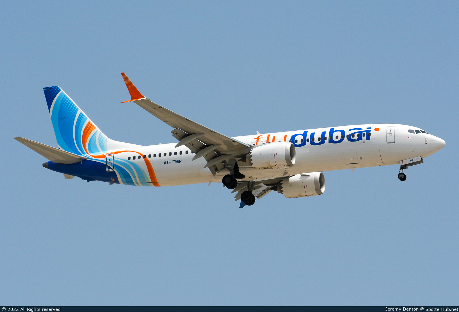 Photo of A6-FMP - Boeing 737 MAX 8 operated by flydubai