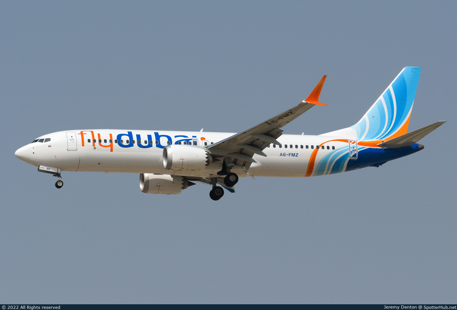 Photo of A6-FMZ - Boeing 737 MAX 8 operated by flydubai