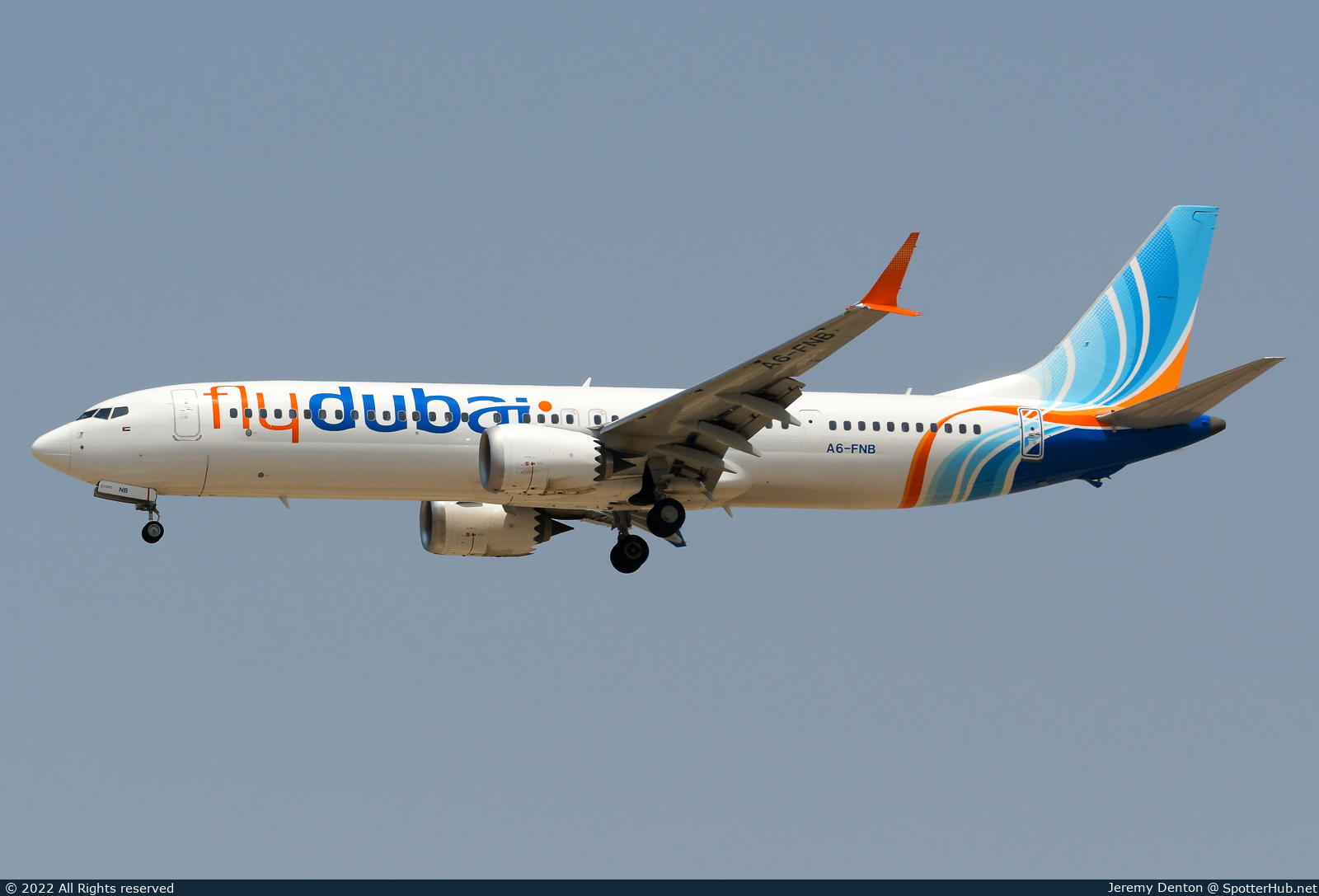 Photo of A6-FNB - Boeing 737 MAX 9 operated by flydubai