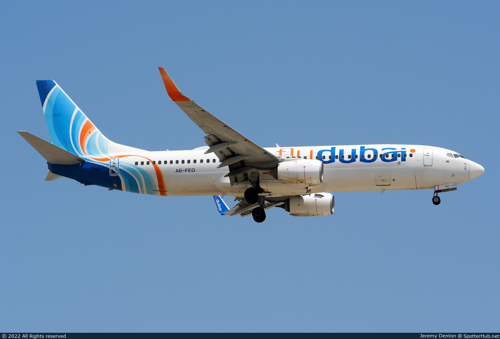 Photo of A6-FEO - Boeing 737-8KN operated by flydubai