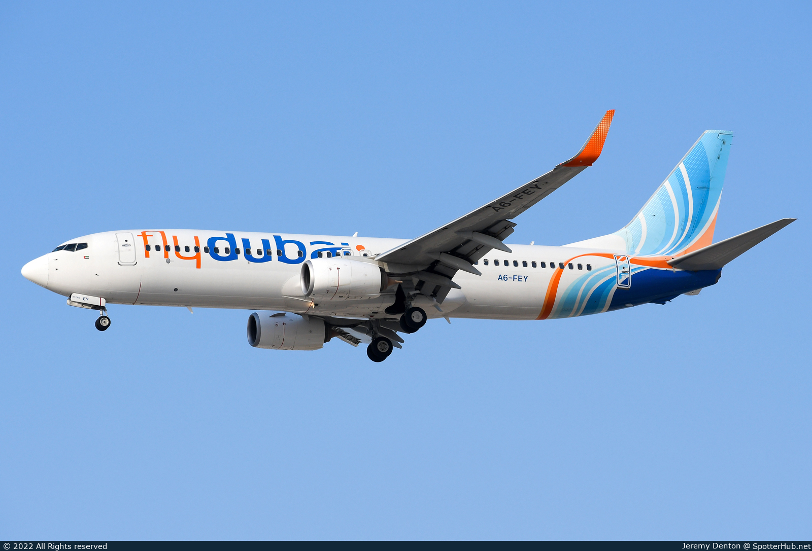 Photo of A6-FEY - Boeing 737-8KN operated by flydubai
