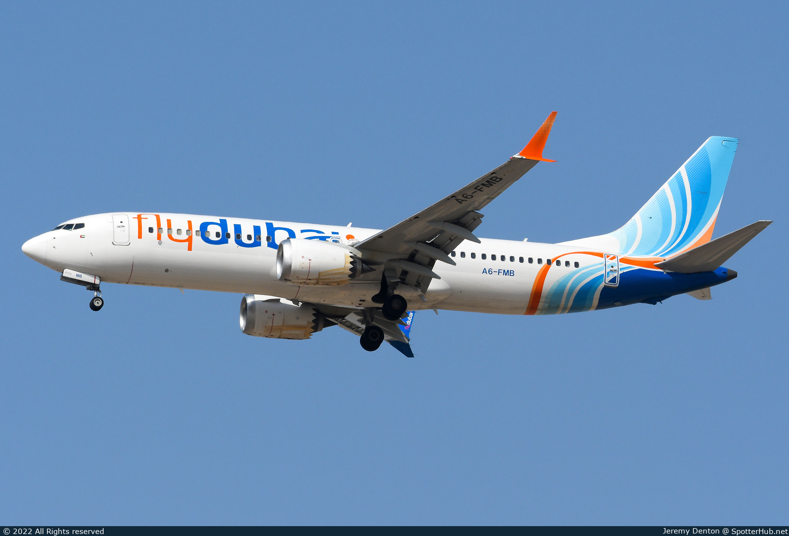 Photo of A6-FMB - Boeing 737 MAX 8 operated by flydubai