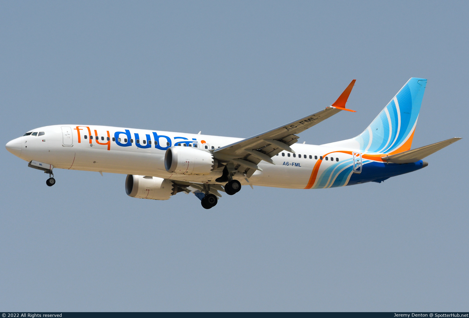 Photo of A6-FML - Boeing 737 MAX 8 operated by flydubai