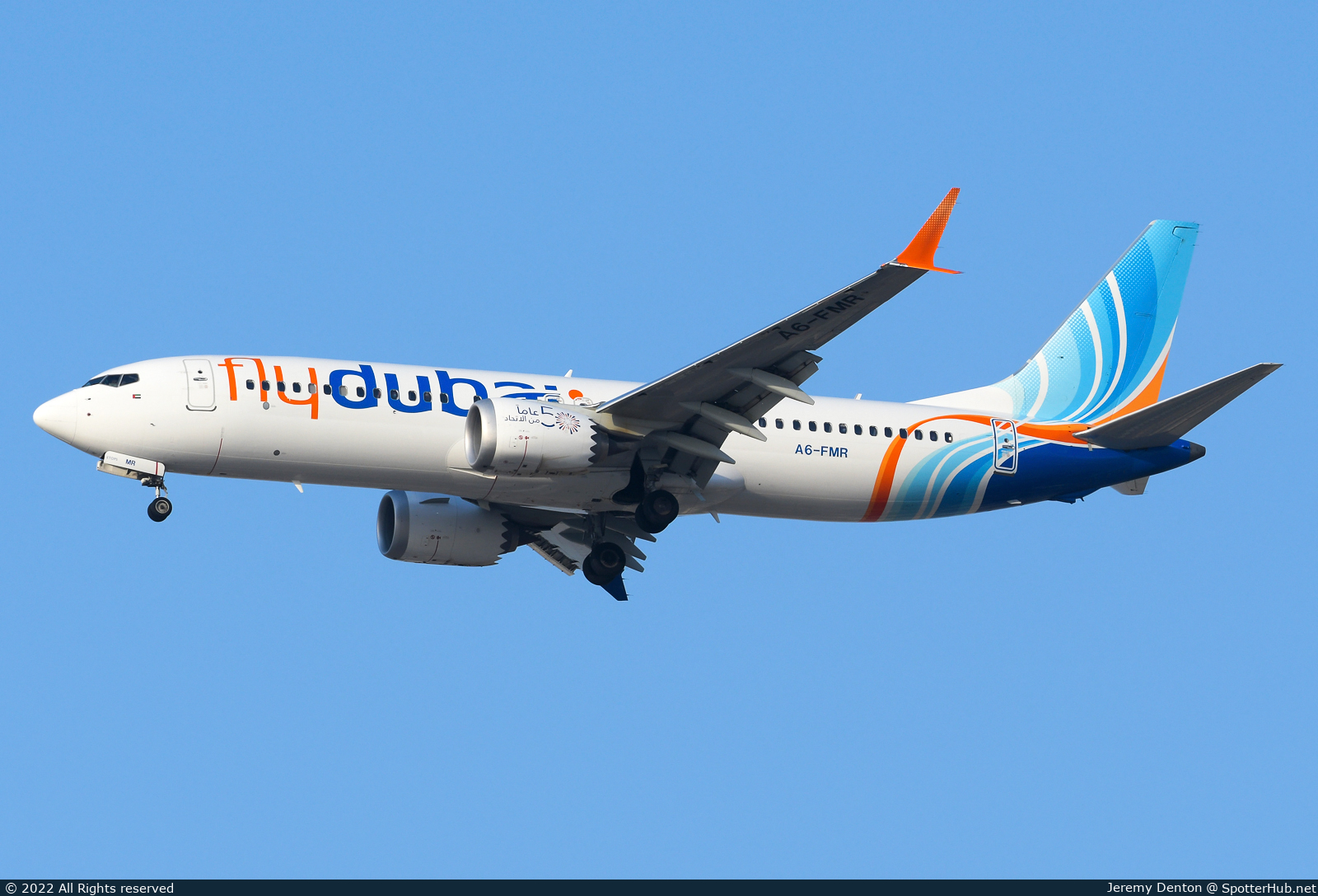 Photo of A6-FMR - Boeing 737 MAX 8 operated by flydubai