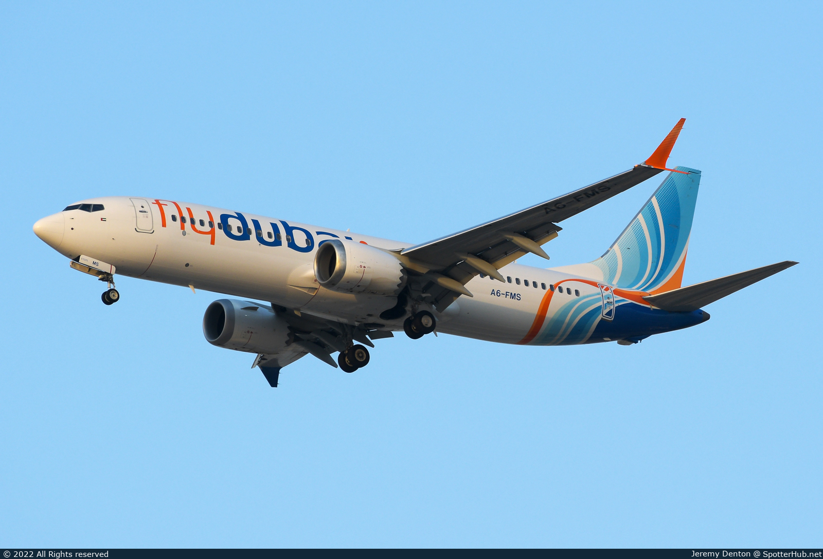 Photo of A6-FMS - Boeing 737 MAX 8 operated by flydubai