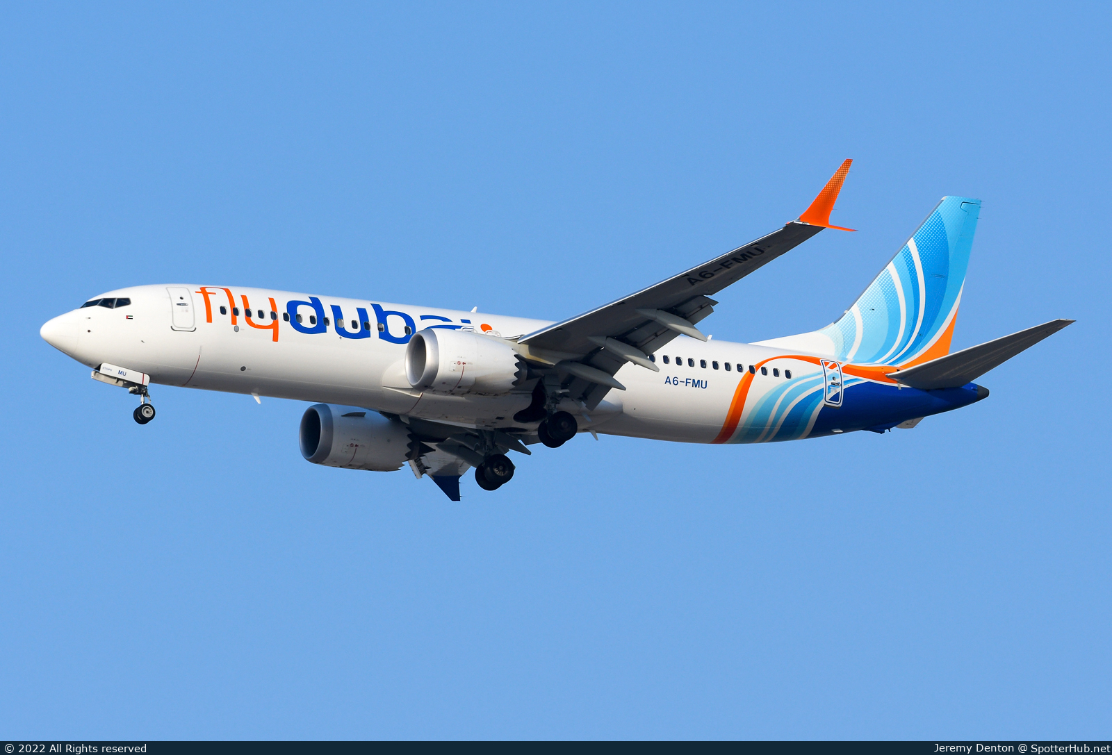 Photo of A6-FMU - Boeing 737 MAX 8 operated by flydubai
