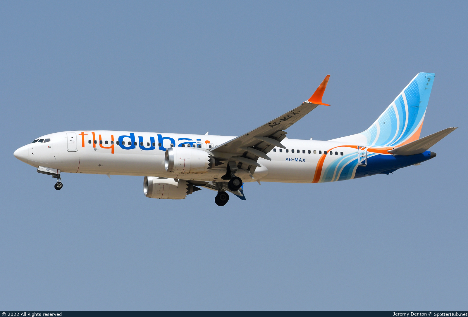 Photo of A6-MAX - Boeing 737 MAX 8 operated by flydubai