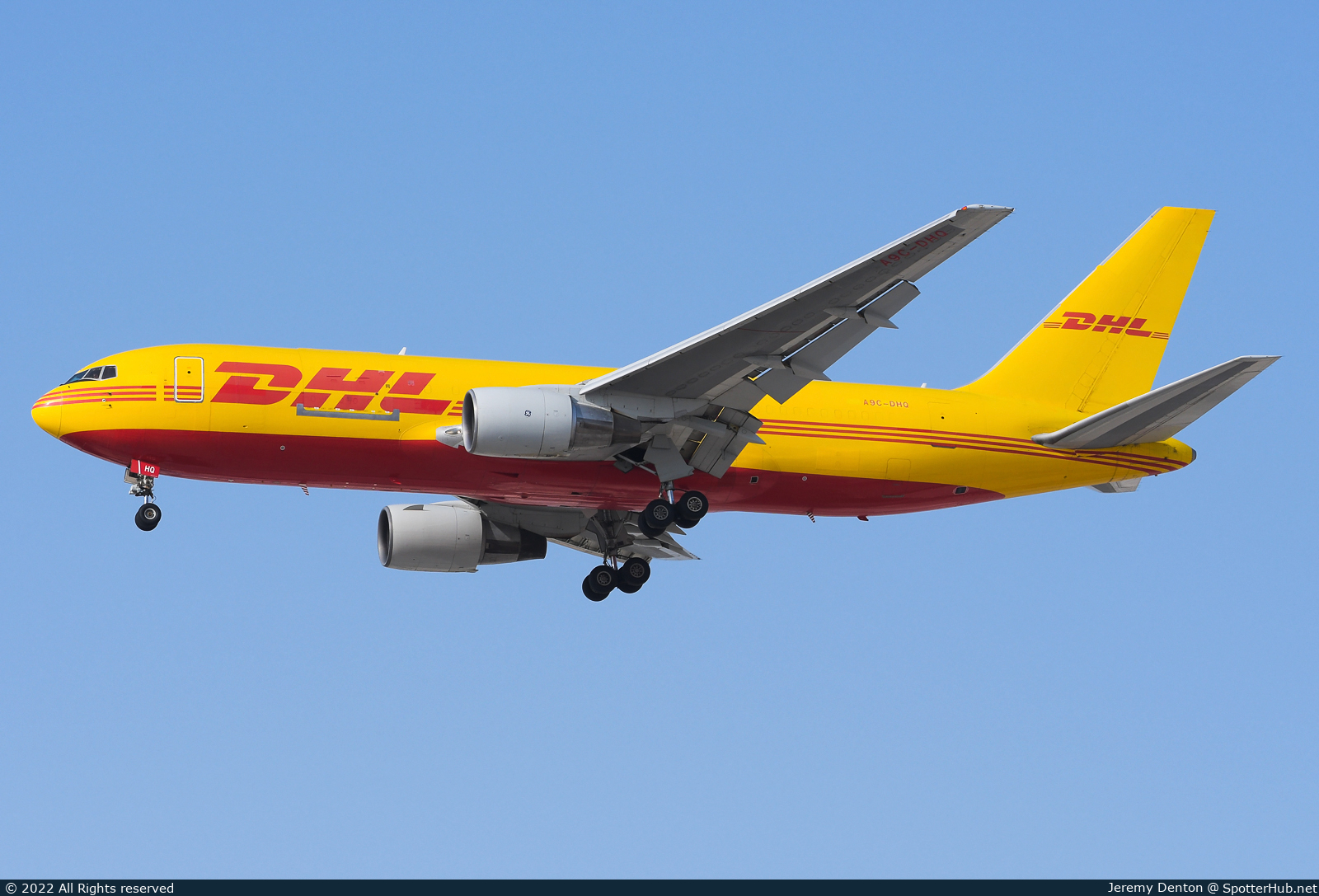 Photo of A9C-DHQ - Boeing 767-281(BDSF) operated by DHL International Aviation