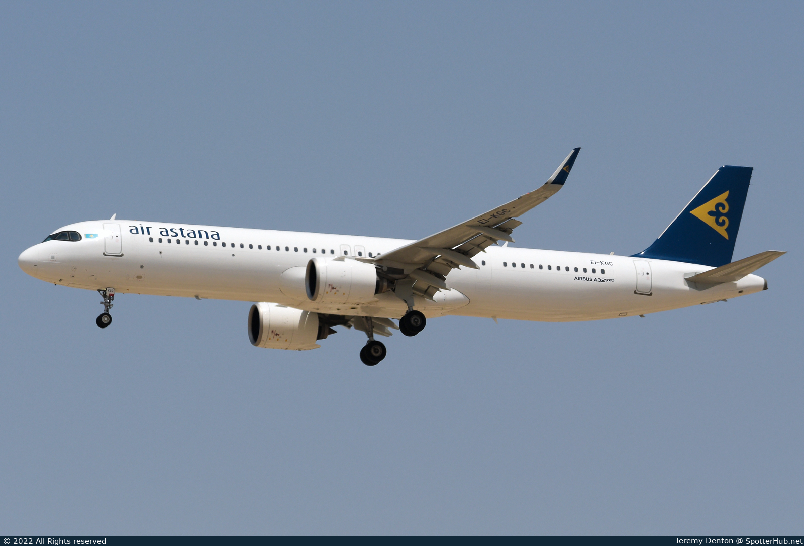 Photo of EI-KGC - Airbus A321-271NX operated by Air Astana