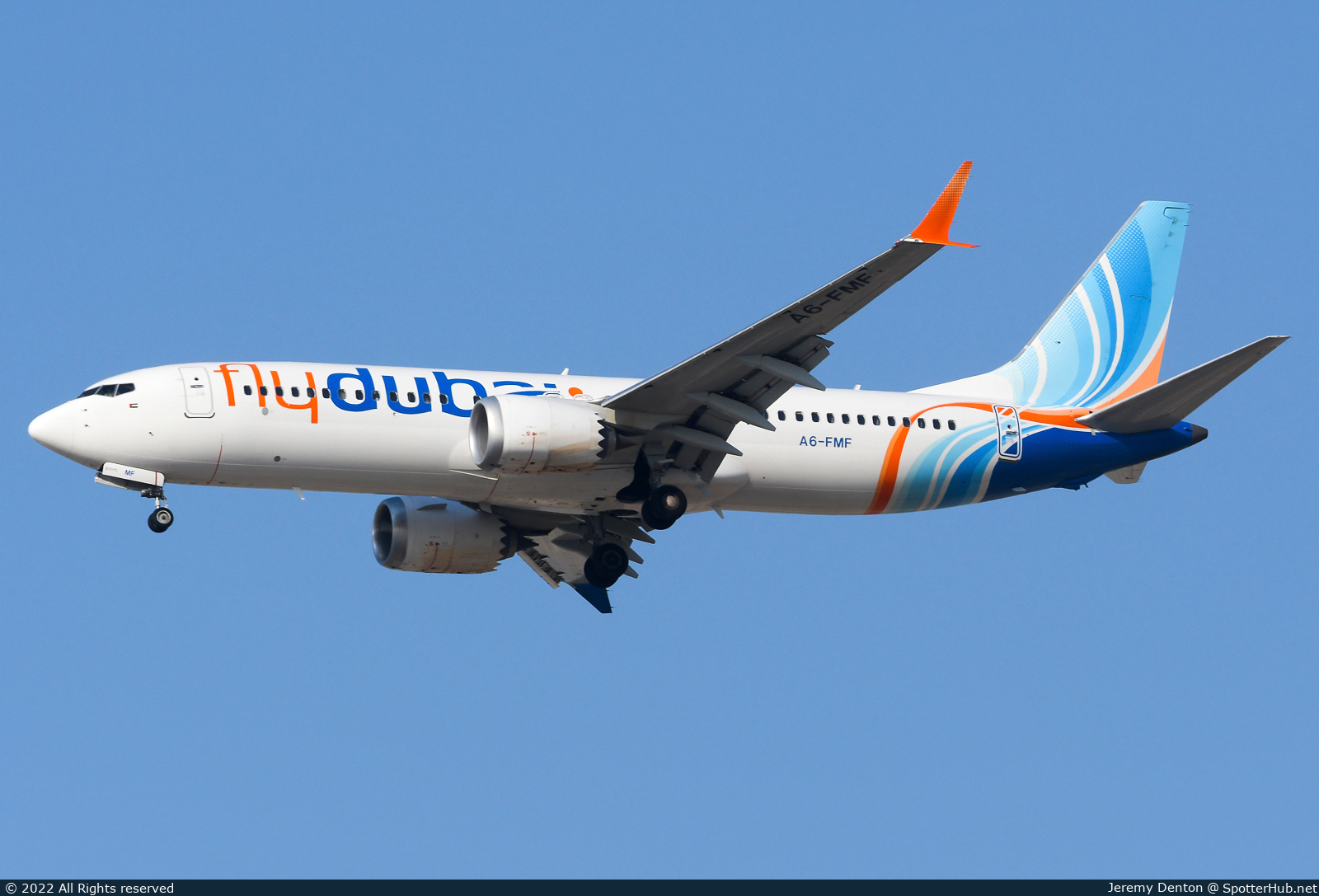 Photo of A6-FMF - Boeing 737 MAX 8 operated by flydubai