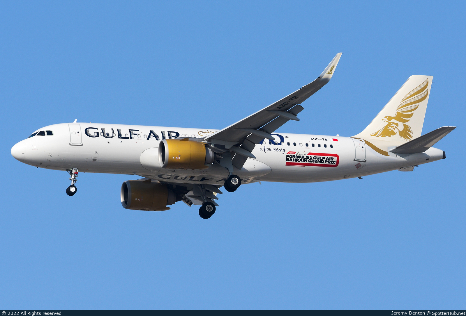 Photo of A9C-TB - Airbus A320-251N operated by Gulf Air