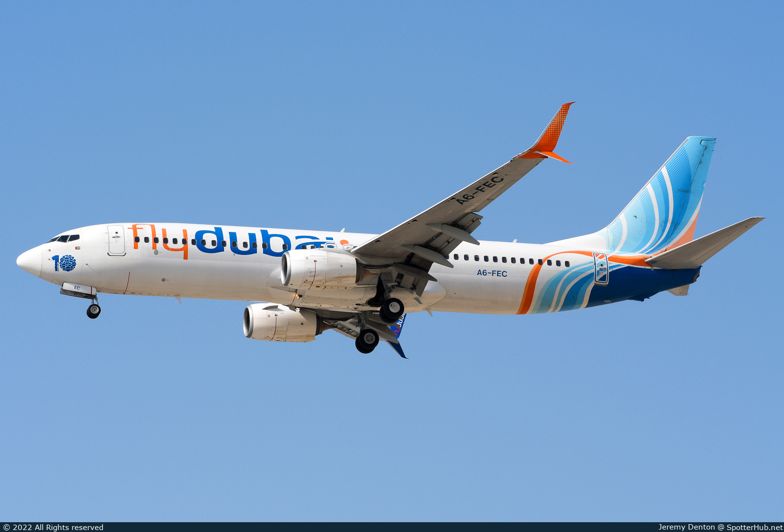 Photo of A6-FEC - Boeing 737-8KN operated by flydubai