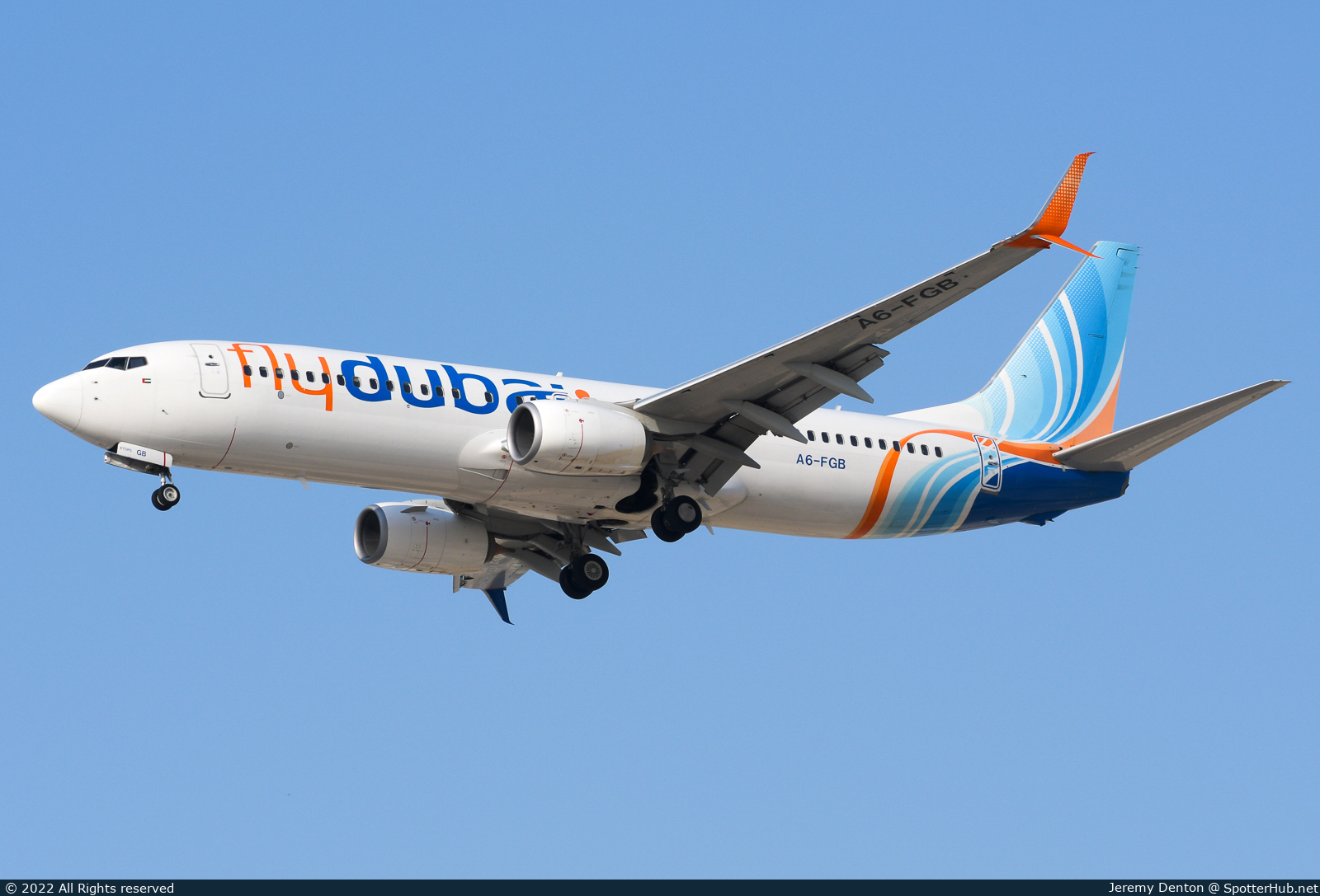 Photo of A6-FGB - Boeing 737-8KN operated by flydubai