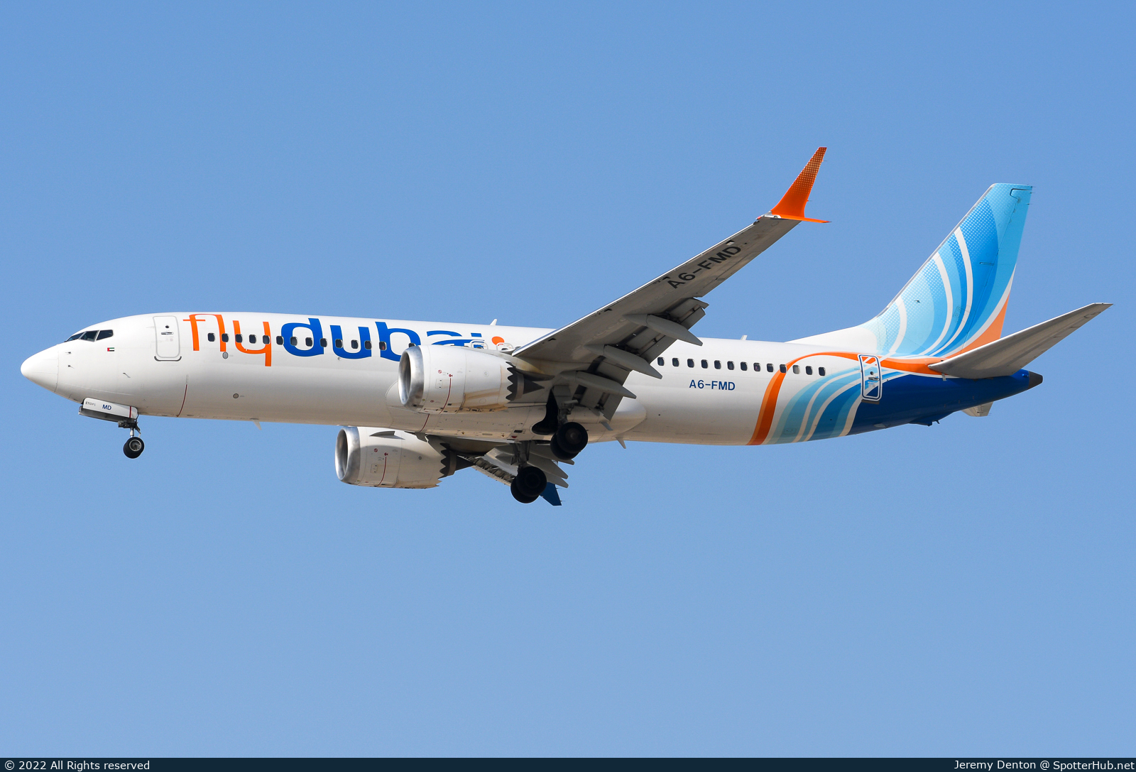 Photo of A6-FMD - Boeing 737 MAX 8 operated by flydubai