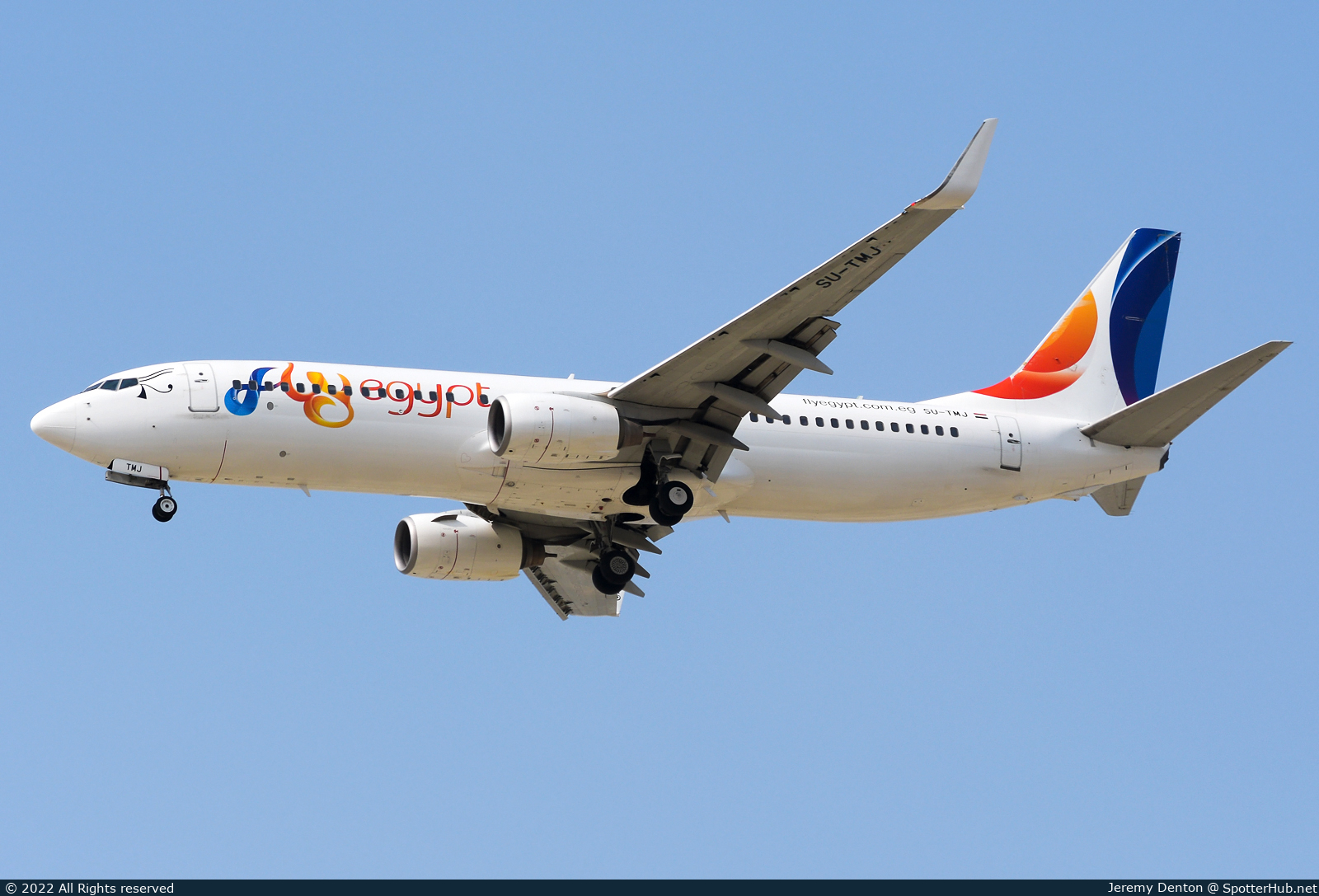 Photo of SU-TMJ - Boeing 737-82R operated by FlyEgypt
