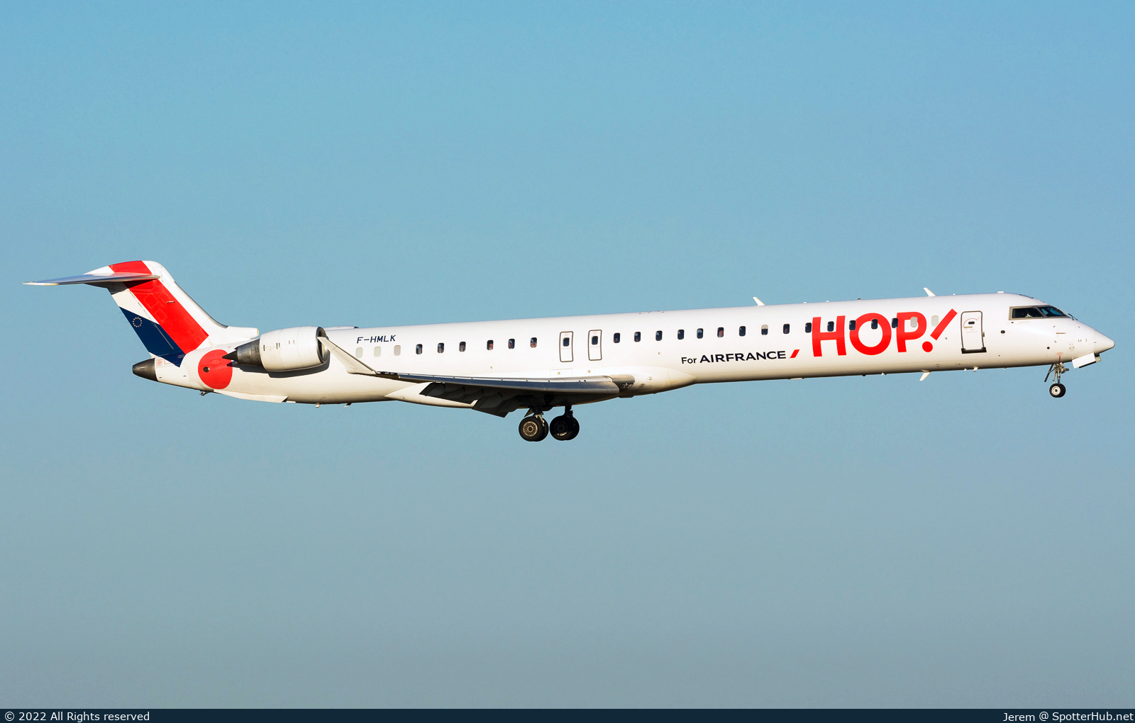 Photo of F-HMLK - Bombardier CRJ-1000EL operated by Air France (opb Brit Air)