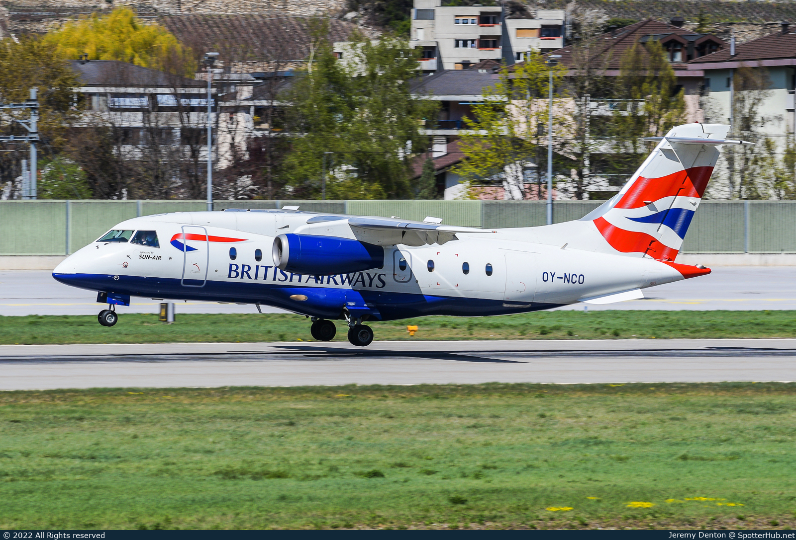 Photo of OY-NCO - Dornier 328-310 Jet operated by British Airways (opb Sun-Air of Scandinavia)