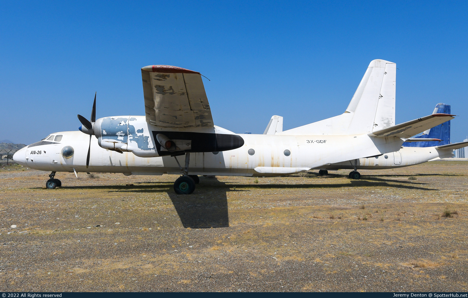 Photo of 3X-GDF - Antonov An-26 operated by Private