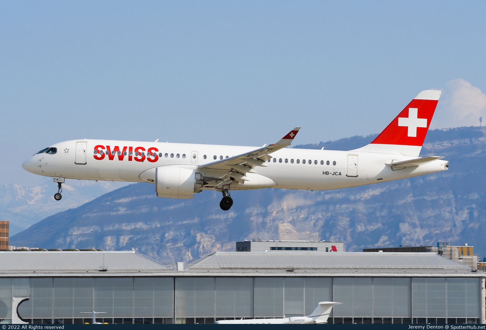 Photo of HB-JCA - Airbus A220-300 operated by Swiss International Air Lines