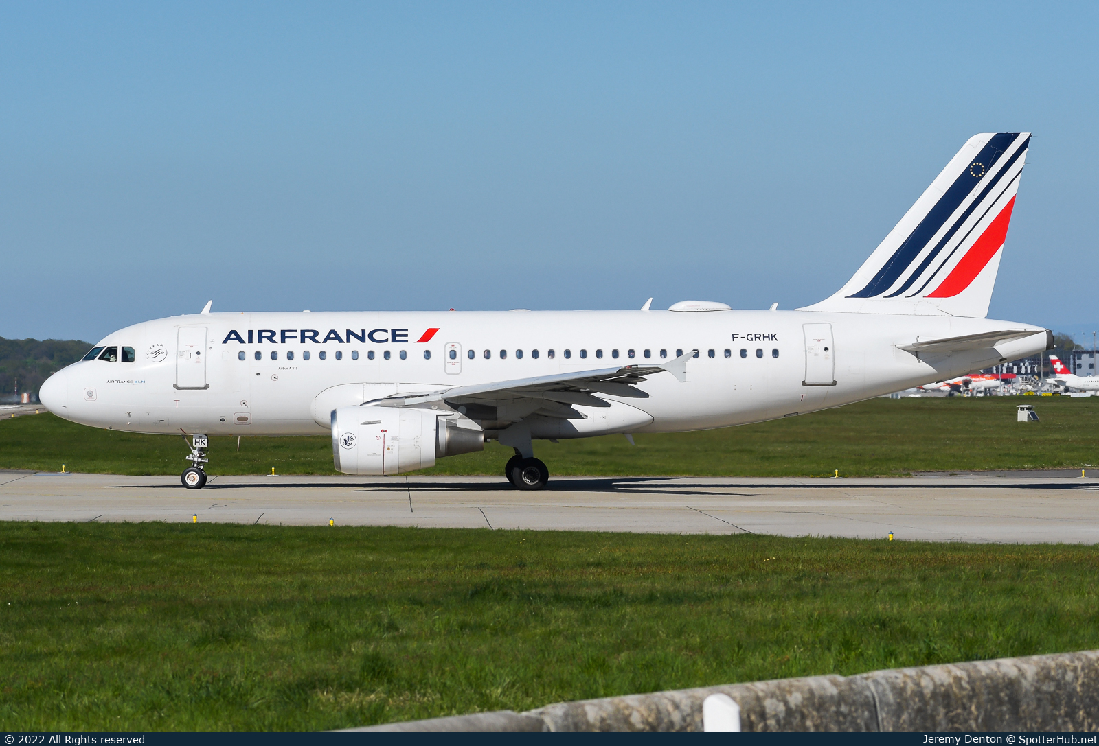 Photo of F-GRHK - Airbus A319-111 operated by Air France