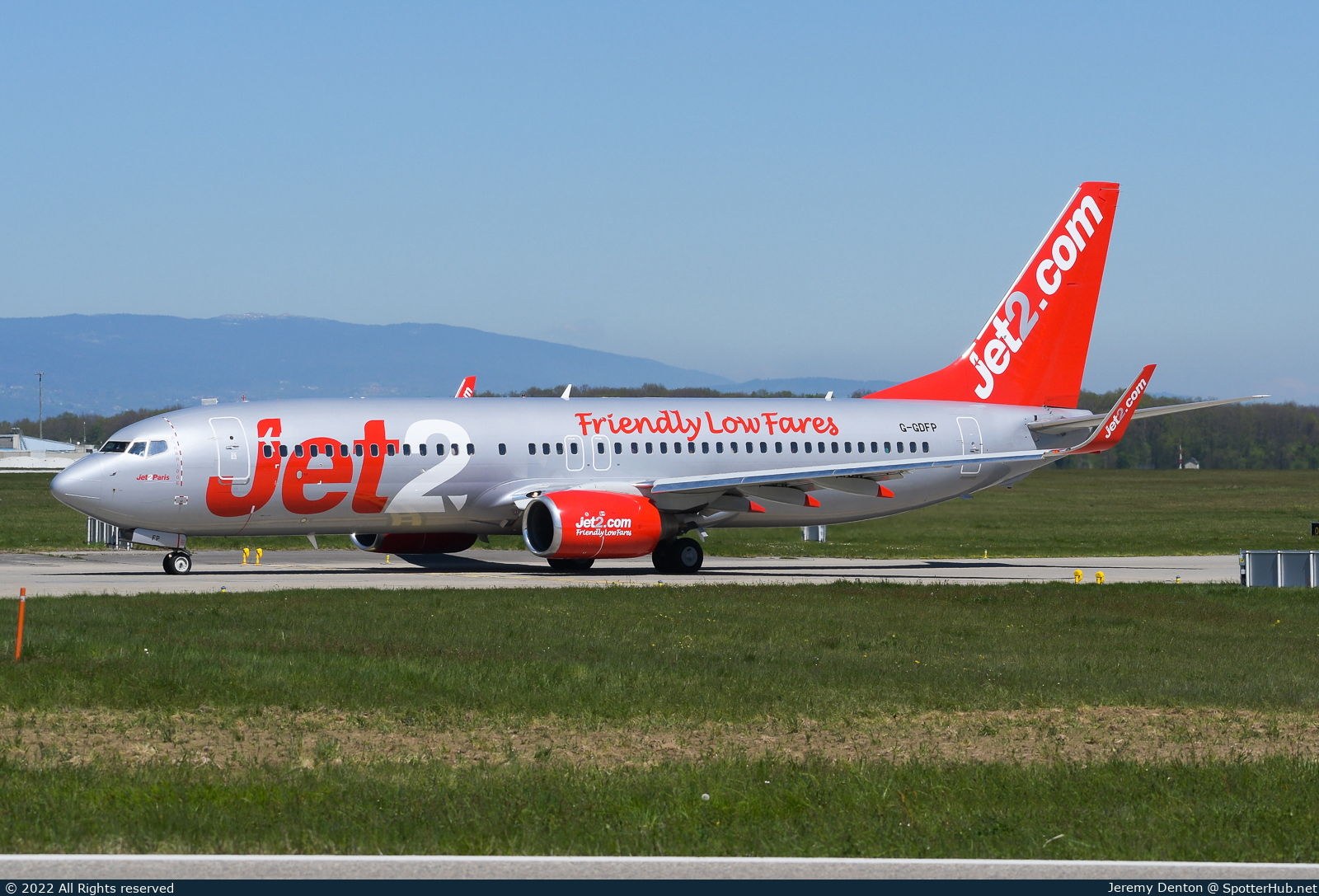 Photo of G-GDFP - Boeing 737-8Z9 operated by Jet2